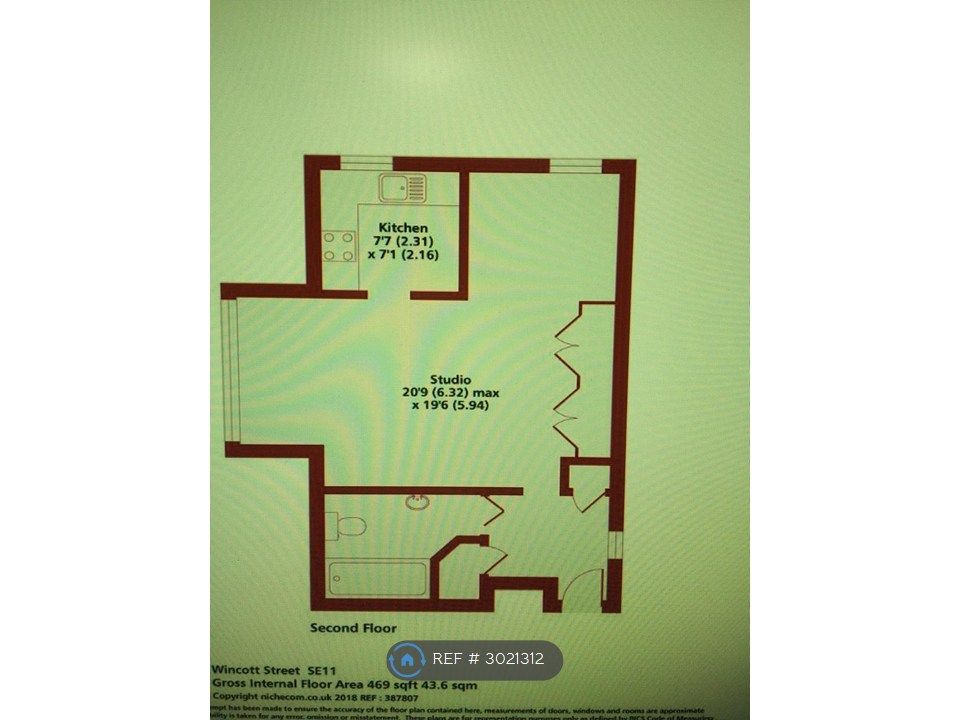 Property photo 3 of 7 Plan Of Flat