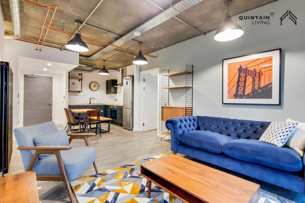 Property photo 1 of 16 Blue Sofa And Modern Kitchen.Png