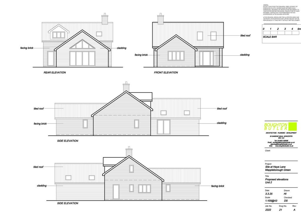 Property photo 3 of 5 4, Chapel Fields [Unit 2] - Proposed Elevations.Jp