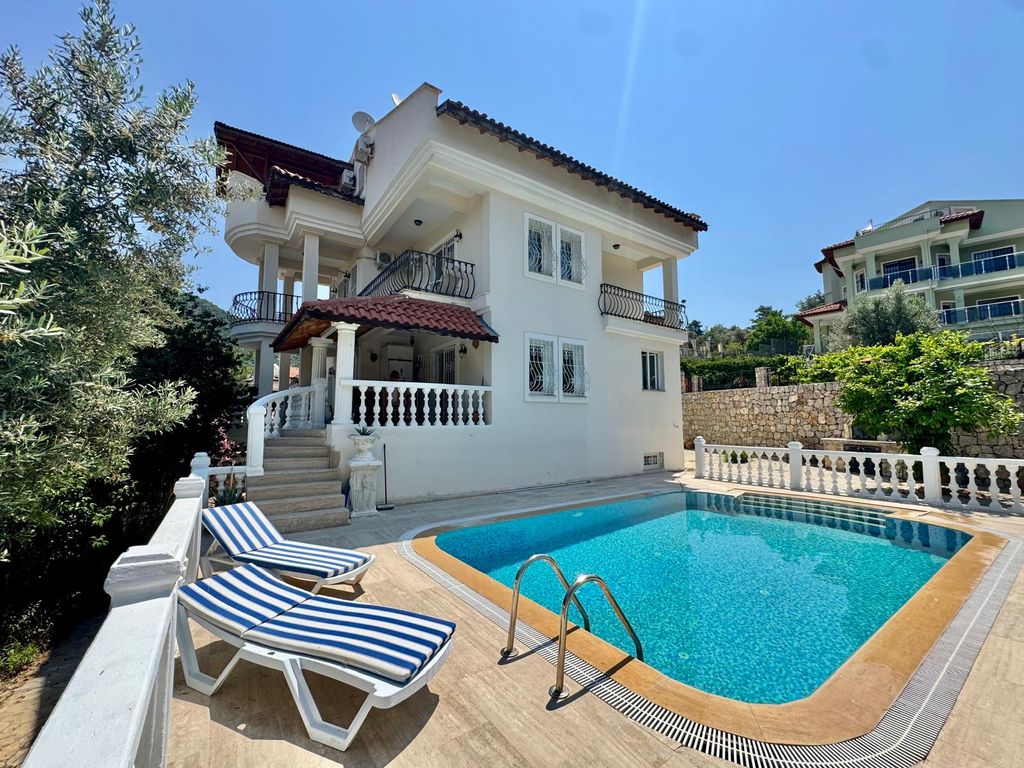 Property photo 1 of 25 Dream Villa In Uzumlu, Fethiye For Sale - Main View Of The Villa, Pool, And Garden