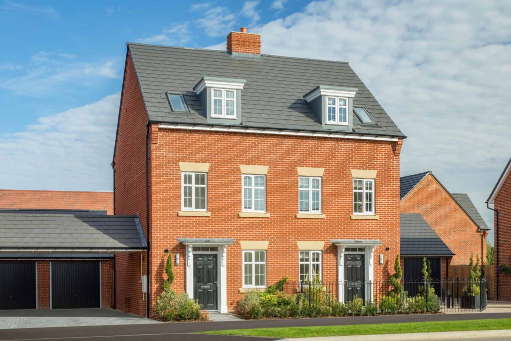 Property photo 1 of 10 Greenwood Show Home External, David Wilson Homes, Orchard Green, Kingsbrook