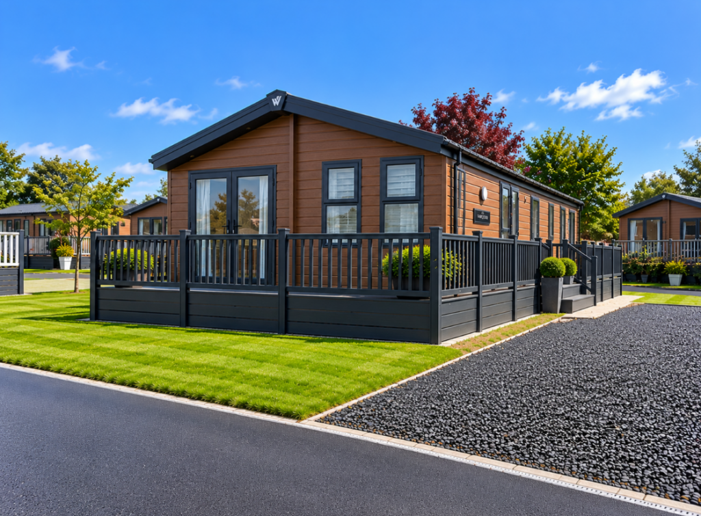 Property photo 1 of 9 Willerby Mapleton Luxury Lodge With Composite Decking At Oakwood Retreat York