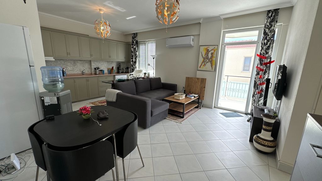 Property photo 3 of 11 A Great Located Apartment In Belek, Antalya For Sale - Open-Plan Living Space