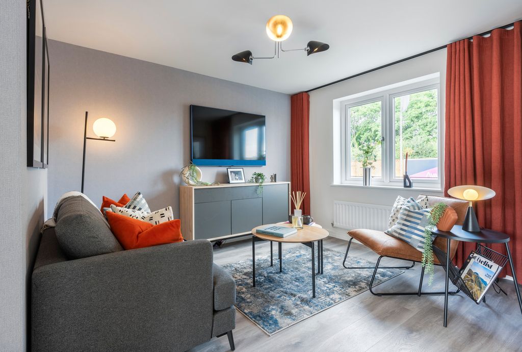 Property photo 2 of 11 Indicative Living Room, Contemporary Modern Decoration