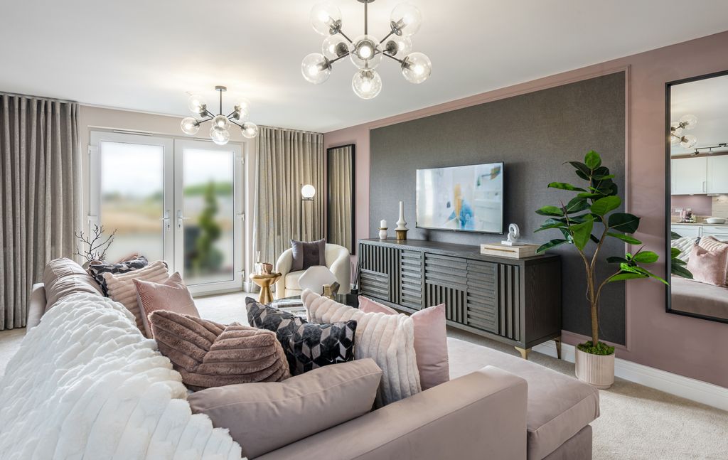 3 bed flat for sale"Maybury Apartment - 3 Bed - First Floor" at Turnhouse Road, Edinburgh EH12