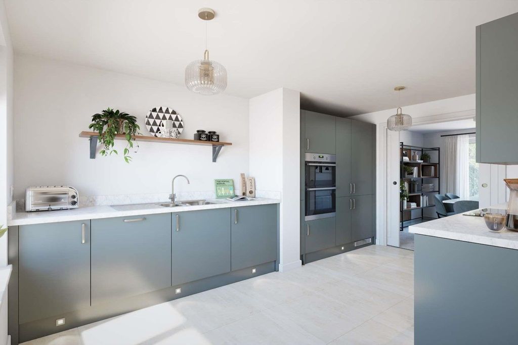 Property photo 2 of 13 Modern Fitted Kitchen To The Front Of The House