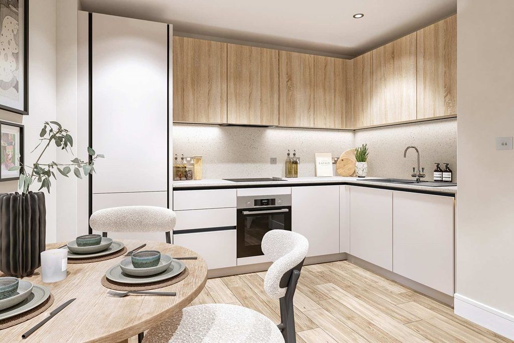 Property photo 2 of 13 Elegant Kitchen In The Light Interior Palette