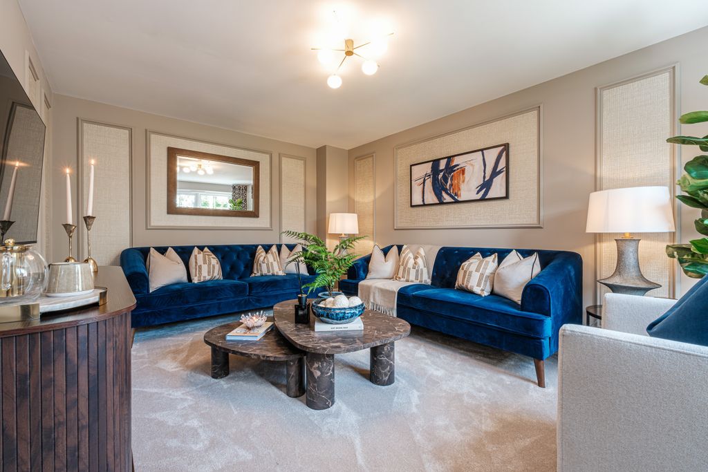 Property photo 3 of 9 Interior View Of The Lounge In Our 4 Bed Kingsley Home