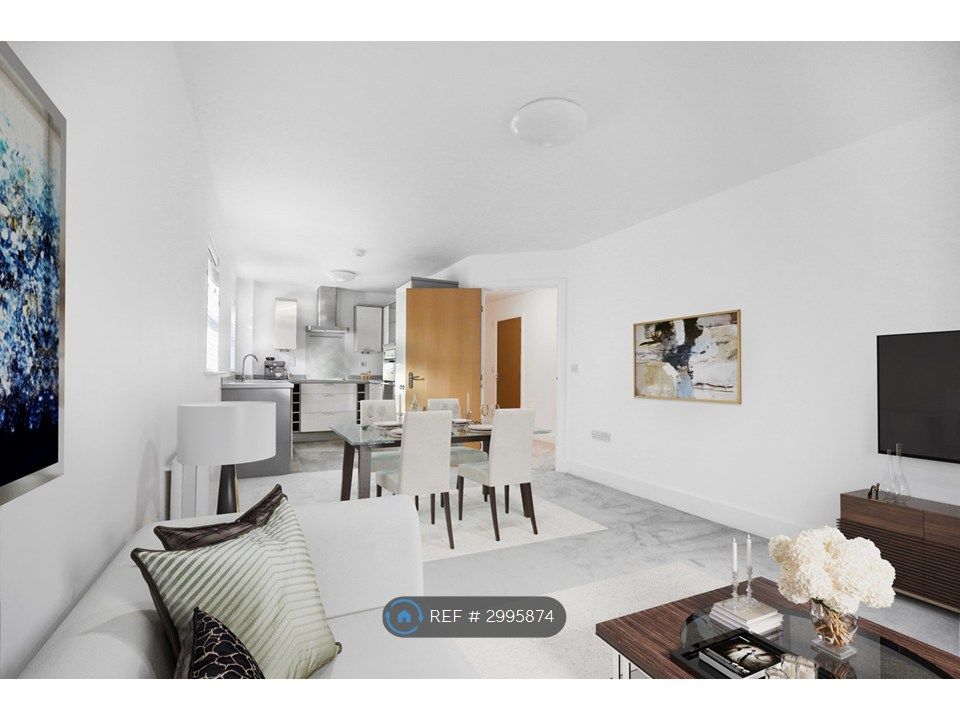 Property photo 3 of 14 Living Area, Kitchen (Virtually Staged)