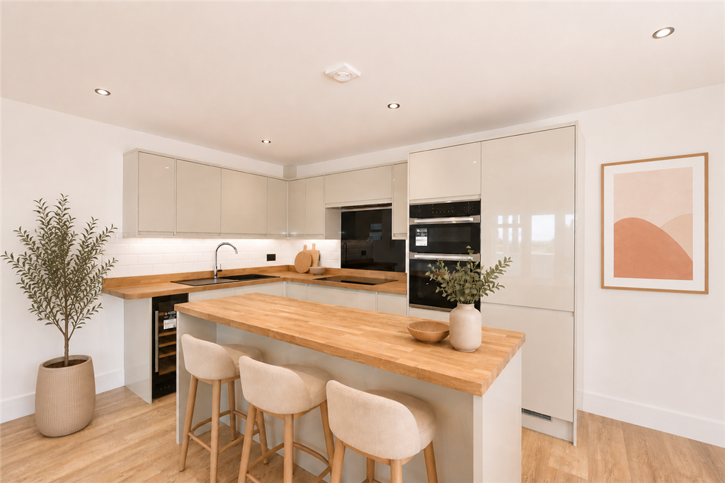 Property photo 3 of 9 Staged Kitchen