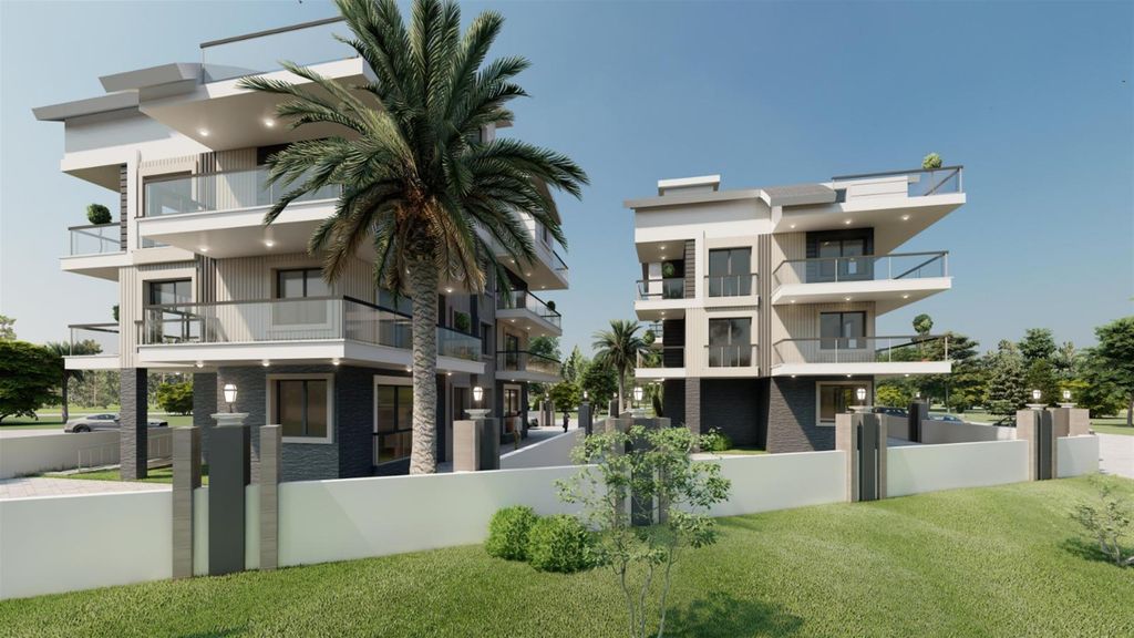 Property photo 2 of 10 Brand New Antalya Property For Sale Near Golf Courses - Low-Rise Apartment Building