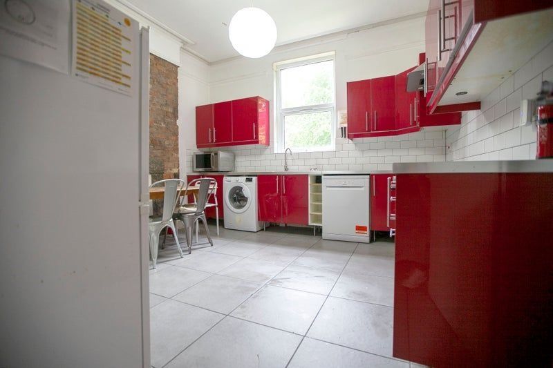 Property photo 2 of 8 Bright Modern Kitchen With Red Units...