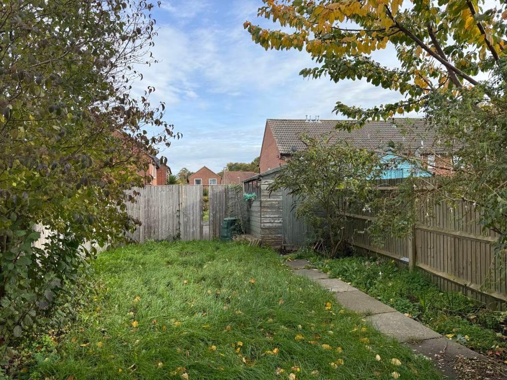 Property photo 2 of 8 Garden With Wooden Shed And Fenced Boundary