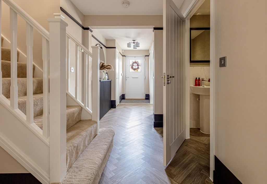 Property photo 2 of 20 The Entrance Hall Is Welcoming With A Downstairs WC