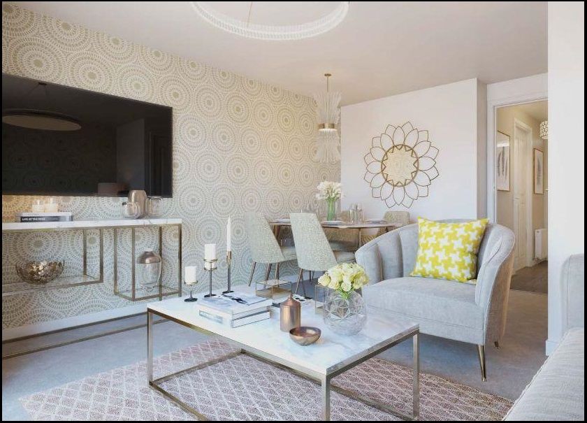 Property photo 3 of 8 Open Plan Lounge And Dining Area, Wilford, 2 Bed House Type