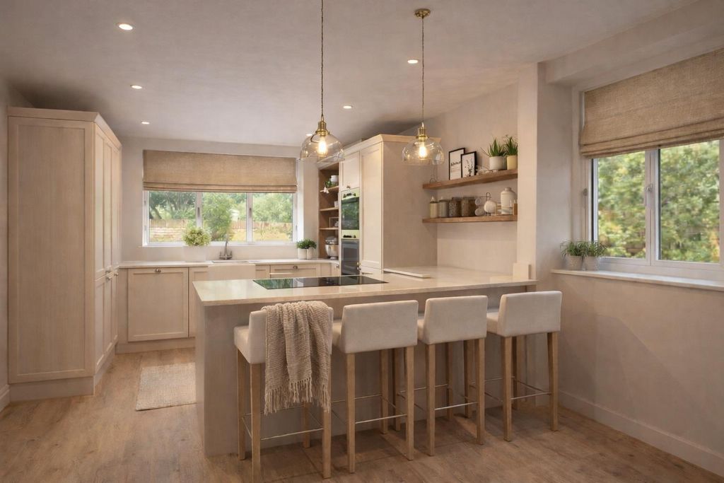 Property photo 2 of 8 Double Hedges Plot 3 Kitchen.Png