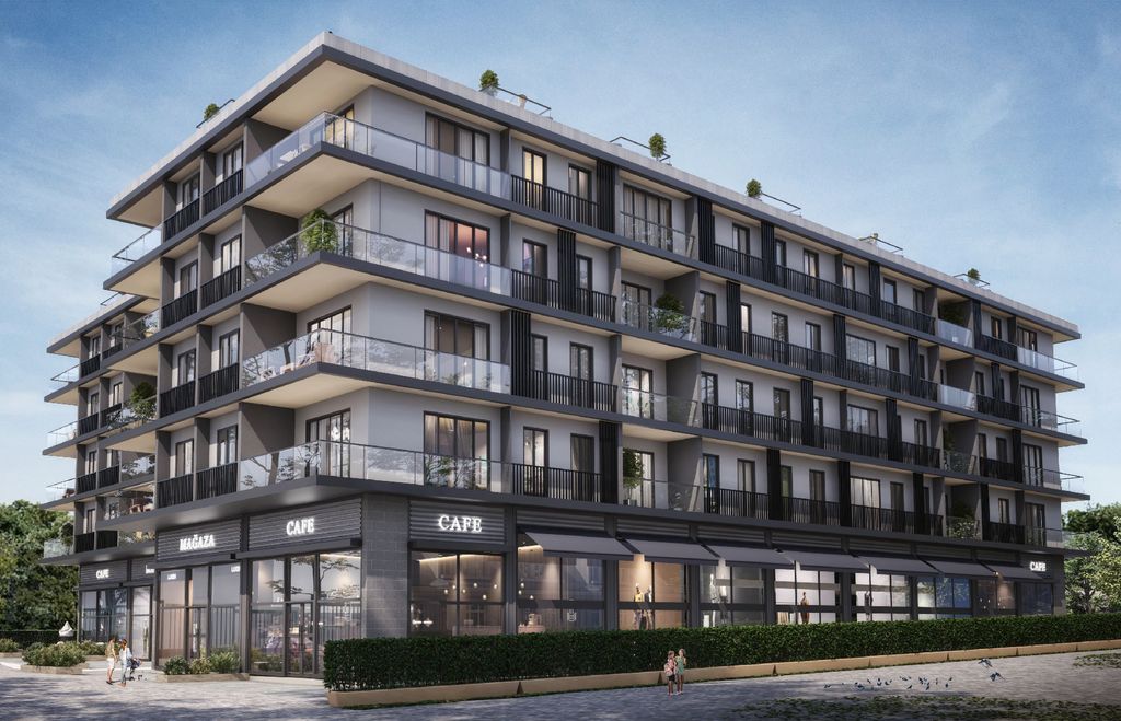 Property photo 2 of 14 Sizeable Istanbul Duplex Apartments For Sale In Kagithane - Ground Floor Cafes And Restaurants
