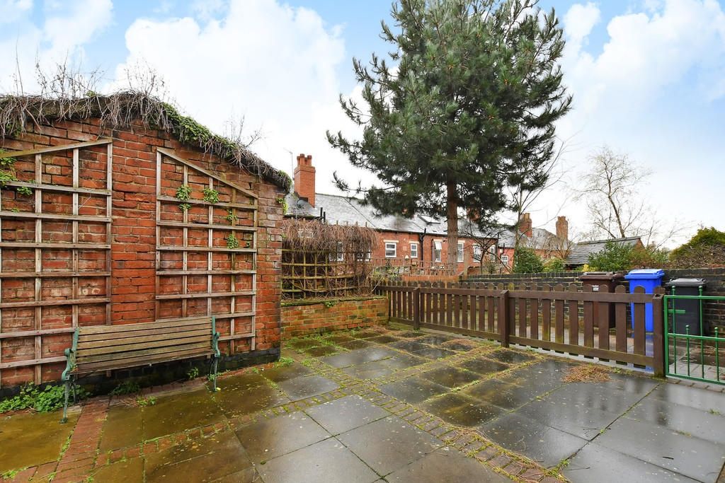 Property photo 2 of 9 Spacious Paved Garden Area With Seating Bench And ...