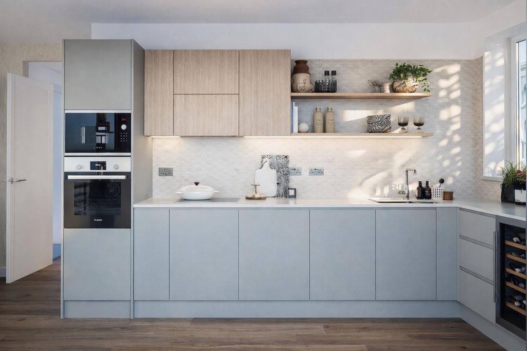 Property photo 3 of 4 Modern Kitchen With Natural Light.Png