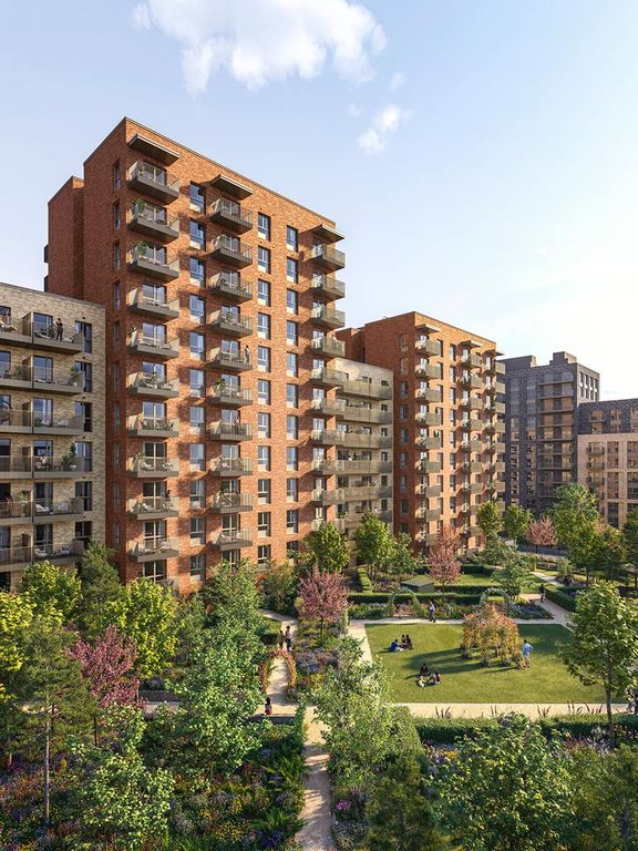 Property photo 1 of 1 An Exterior CGI Of The Buildings From The Grove Collection At Woodberry Down