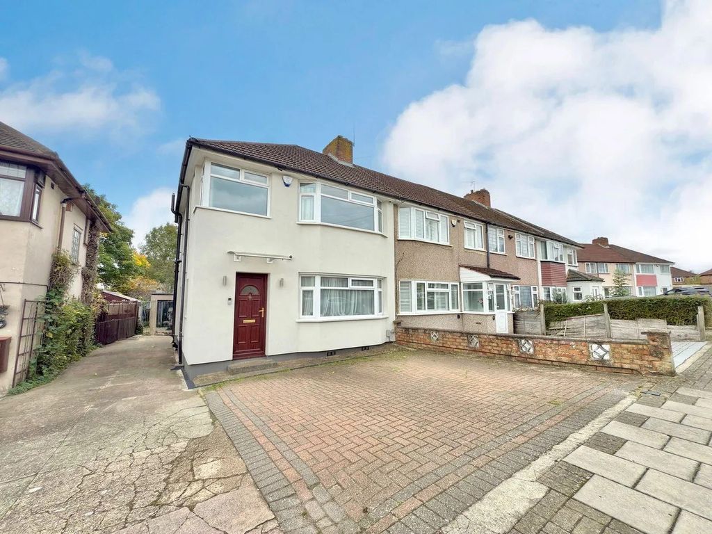 Property photo 1 of 14 London Properties Are Pleased To Offer To The Market This Beautifully Renovated &amp; Extended Three Bedroom End Of Terrace Family Home Situated On Stox Mead, Harrow, Offers A Perfect Blend Of Contemporary Design, High-Quality Finishes