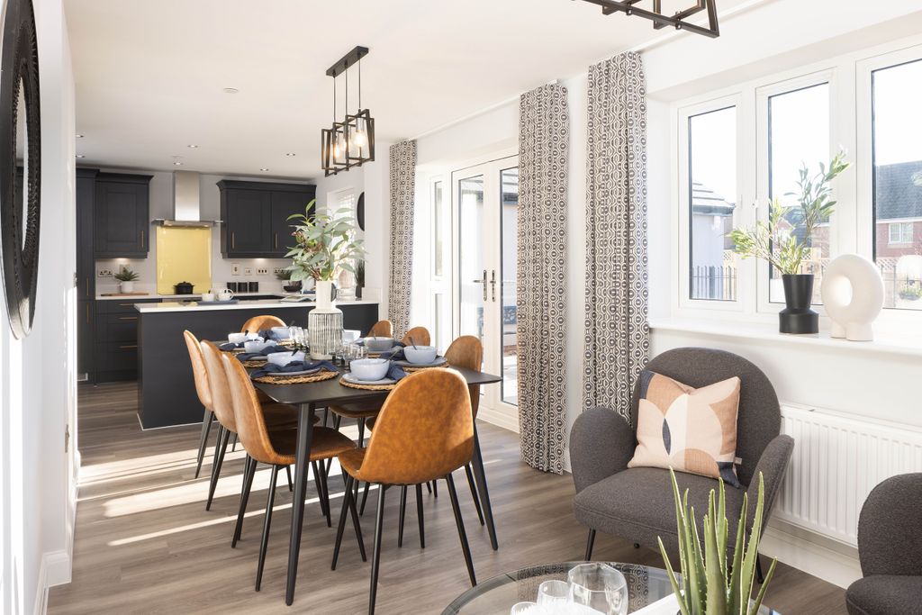 Property photo 2 of 10 Kitchen Diner In The Radleigh 4 Bedroom Detached Home