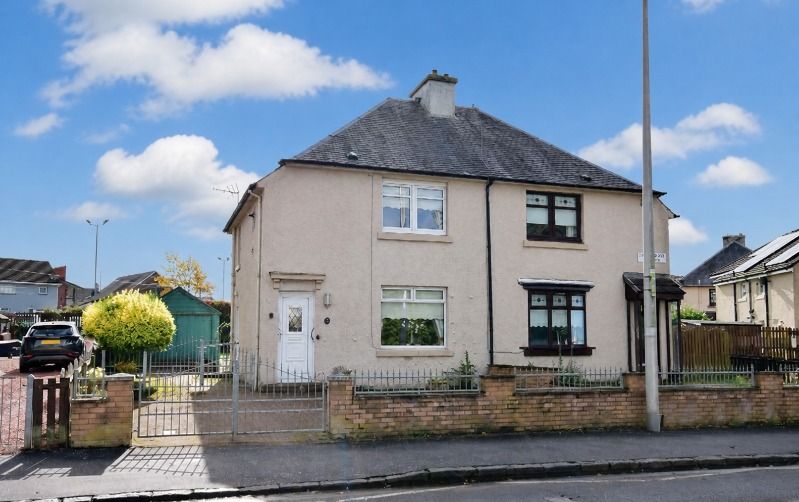 Property photo 1 of 15 2 Bed Semi-Detached House For Sale Lammermoor Terrace, Wishaw ML2 7Ea