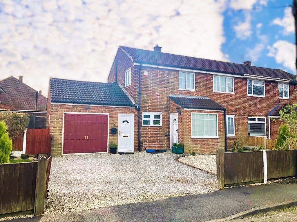 Property photo 1 of 10 3 Bed Semi-Detached House For Sale Hampstead Drive, Derby De22