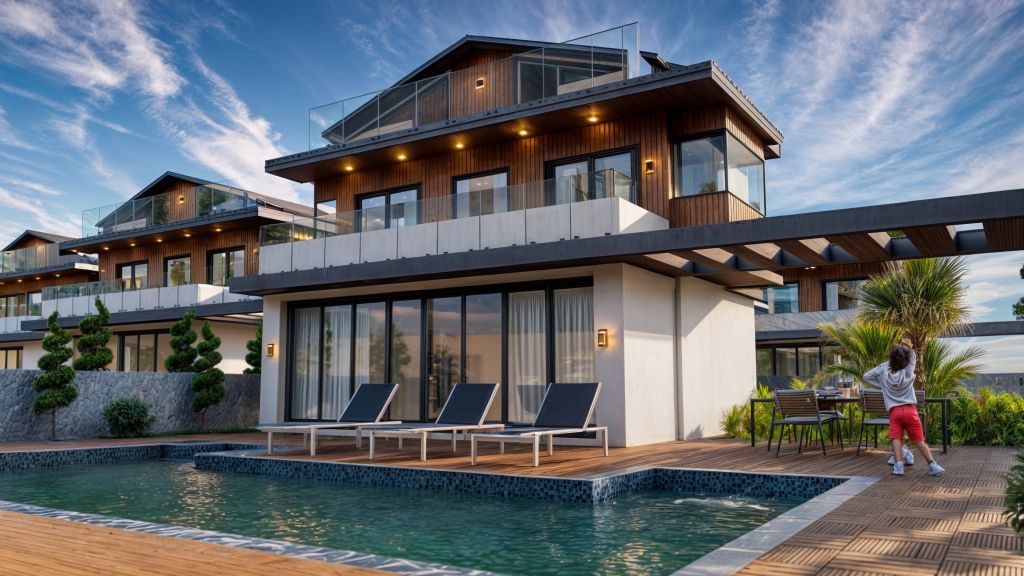 Property photo 1 of 13 Appealing Fethiye Villa For Sale - Modern Villa With Private Pool