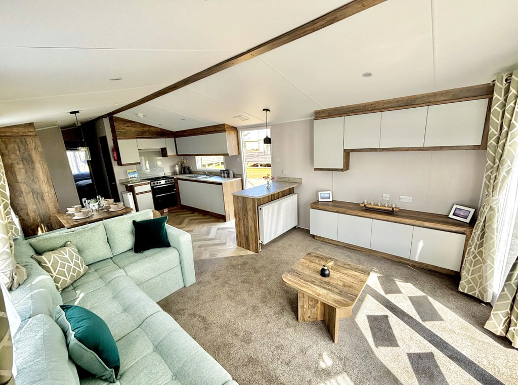 Property photo 3 of 9 Open Plan Layout In The Willerby Brookwood Static Caravan For Sale At Snettisham Holiday Park, Norfolk