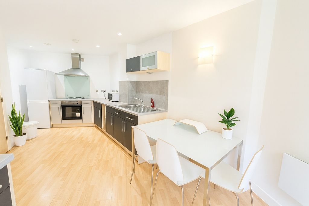 Property photo 1 of 7 Bright And Modern Kitchen Featuring Sleek Cabinetr...