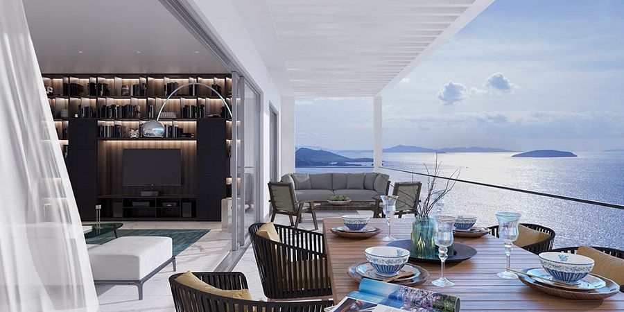 Property photo 1 of 19 Modern Sea Front Apartments -Bodrum - Sea Facing Balconies