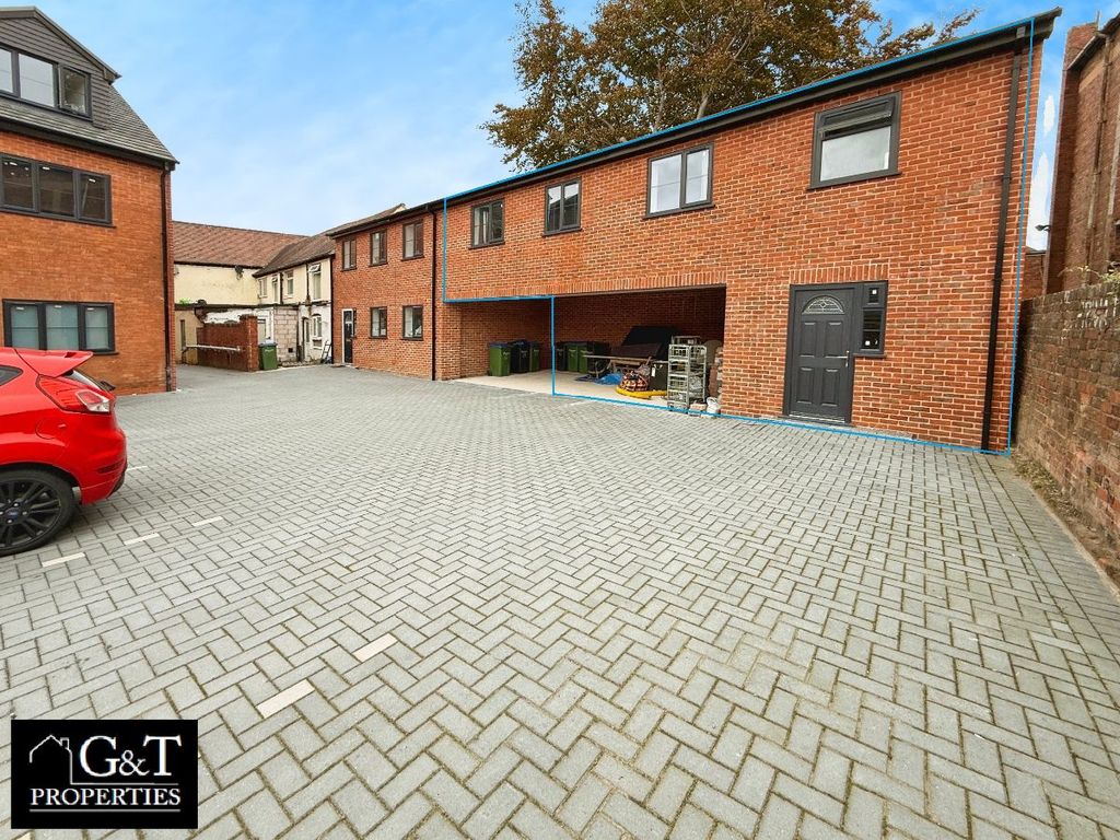 Property photo 2 of 10 Front Elevation With Outline Of Property &amp; Parking Space