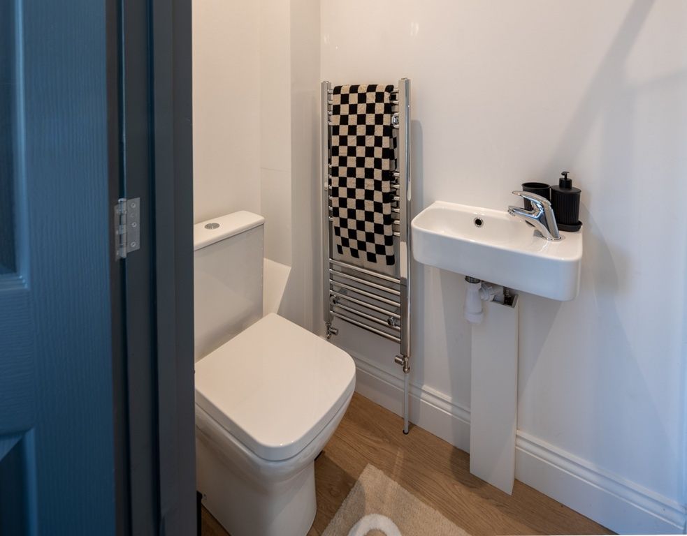 Property photo 3 of 15 Modern Cloakroom With Heated Towel Rail...