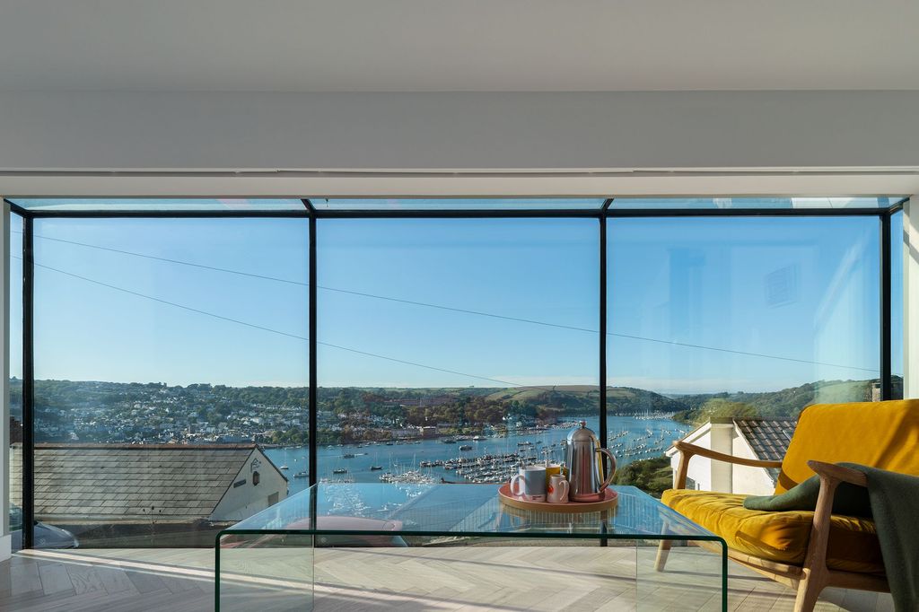 Property photo 2 of 18 Living Room & View - The Bridge, Kingswear