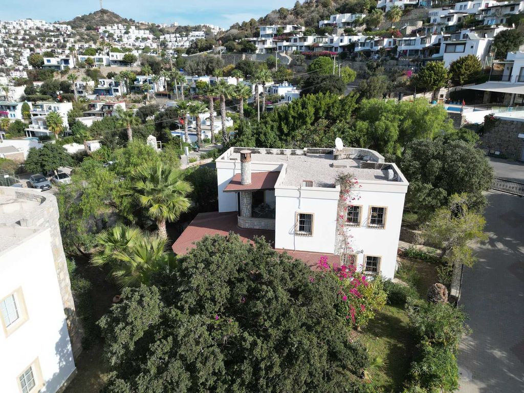 Property photo 3 of 25 A Pretty Duplex Furnished Bodrum Villa For Sale - Arial View Of The Villa