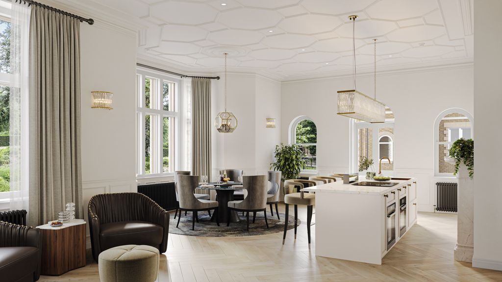 Property photo 3 of 9 CGI Kitchen Diner