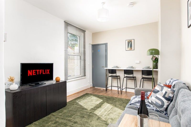 Property photo 2 of 15 Bright, Modern Living Room With A Comfortable Sofa...