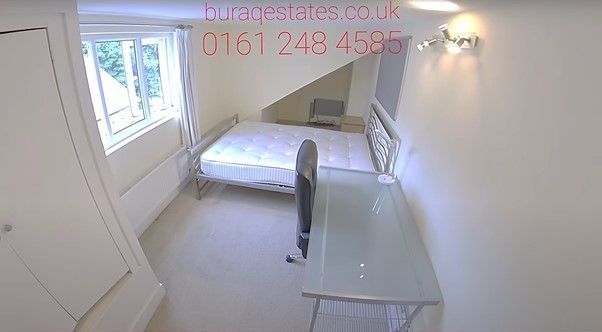 Property photo 3 of 13 Bright, Simply Furnished Bedroom With A Large Wind...