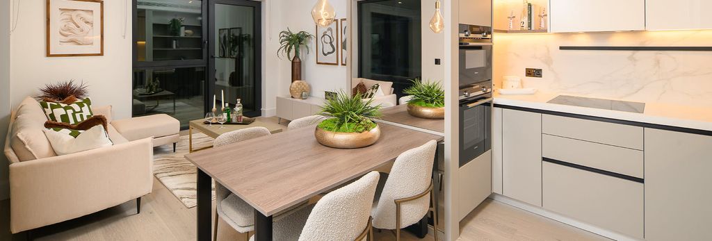 Property photo 3 of 5 An Interior Kitchen/ Living Room Image At White City