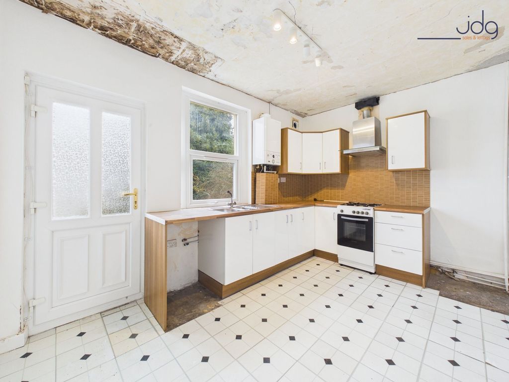 Property photo 3 of 7 Kitchen With Ceiling Being Replastered And New Flooring Going Down
