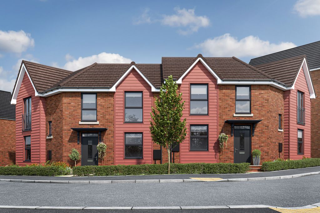 Property photo 1 of 8 External View Of The Three Bedroom Fairway At New Lubbesthorpe