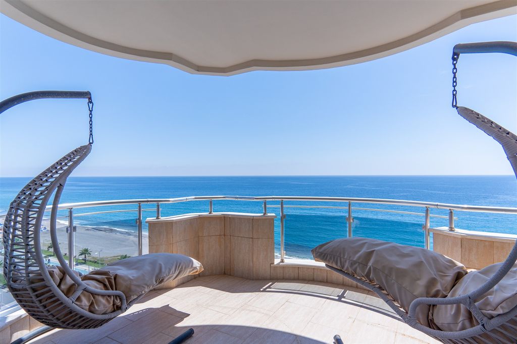 Property photo 1 of 26 Immaculate Seafront Apartment In Mahmutlar, Alanya For Sale - Breathtaking Sea Views From The Balcony