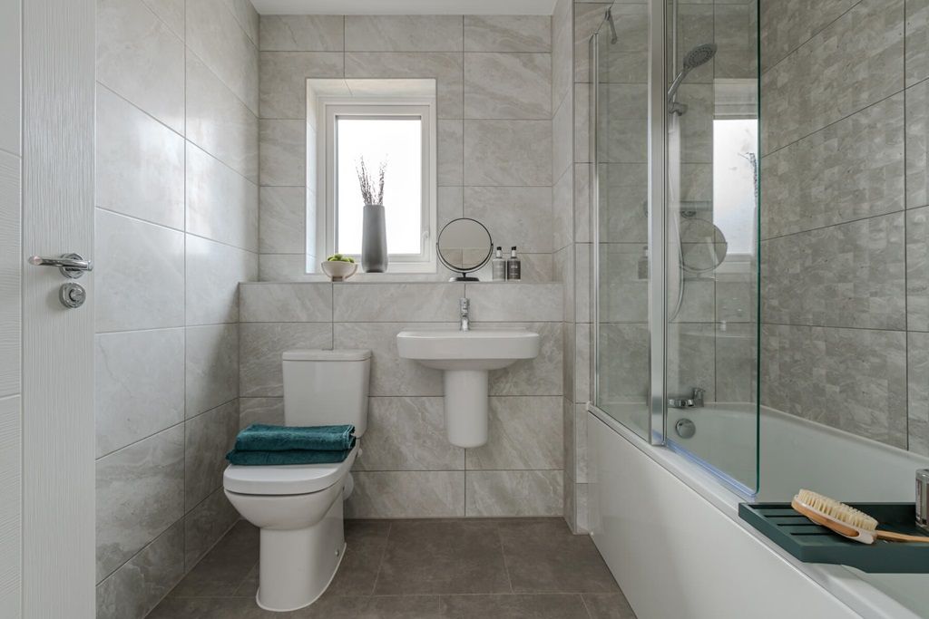 Property photo 2 of 14 A Simple, Harmonious Bathroom Designed To Make Daily Routines Feel Effortless