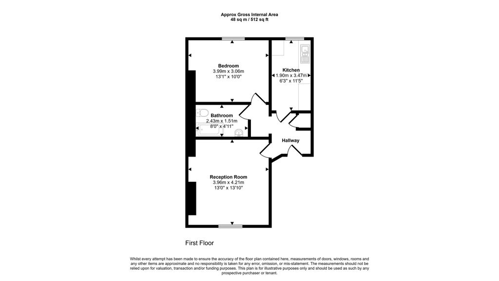 Property photo 2 of 7 Flat B, 154 Amhurst Road.Jpg