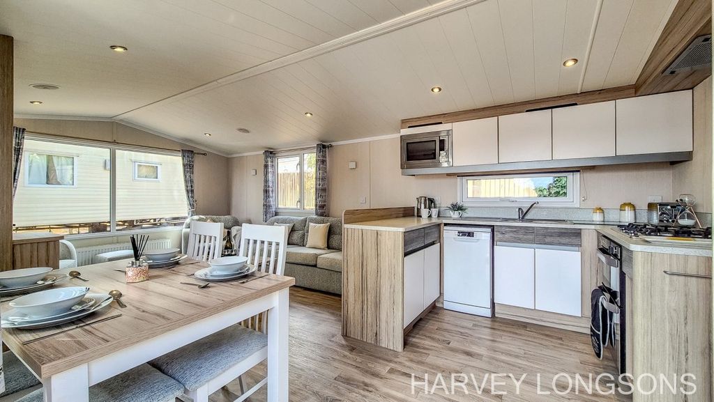 Property photo 2 of 18 Swift Surfshack Open Plan Kitchen Dining Waterside Holiday Park