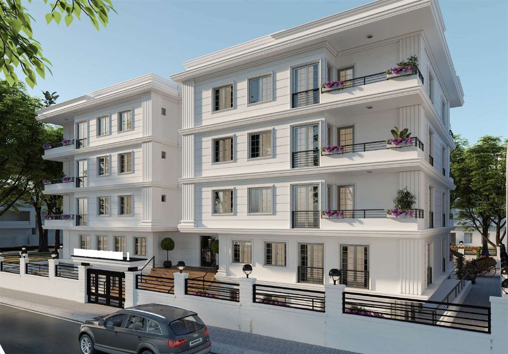 Property photo 3 of 20 Superior Residence Apartments For Sale In Istanbul - Balconies On The Upper Floors