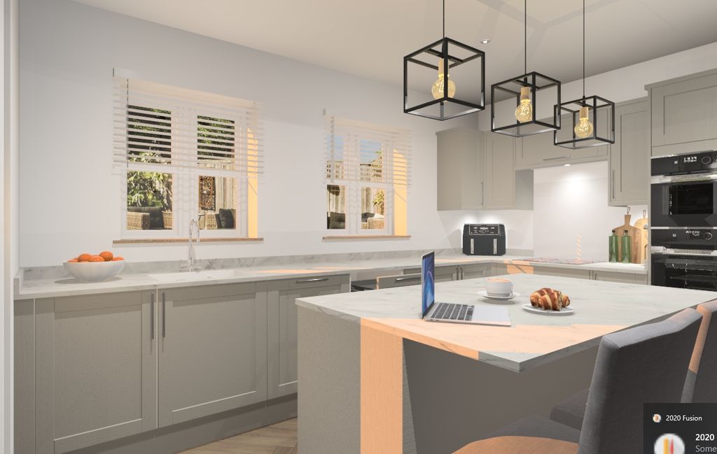 Property photo 2 of 12 CGI Kitchen