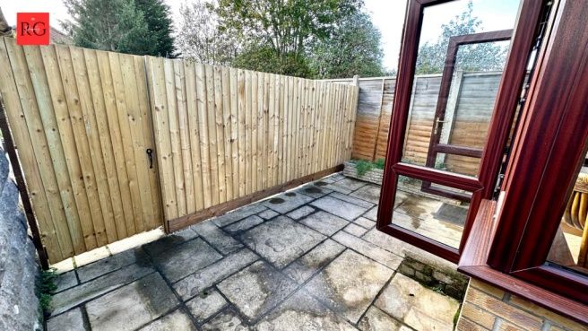 Property photo 2 of 15 A Private, Paved Garden Area Enclosed By A Wooden ...