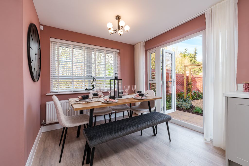 Property photo 3 of 8 Interior View The Kitchen & Dining In Our 3 Bed Ennerdale Home